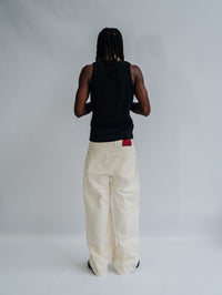 Ecru denim